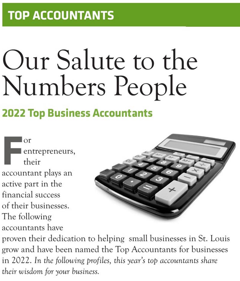 Small Business Monthly 2022 Top Accountants